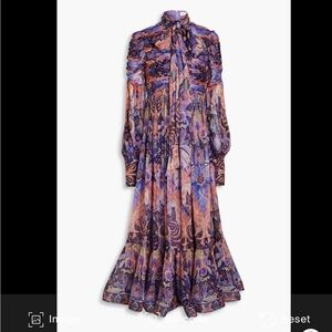 Perfect condition Zimmermann midi gown
